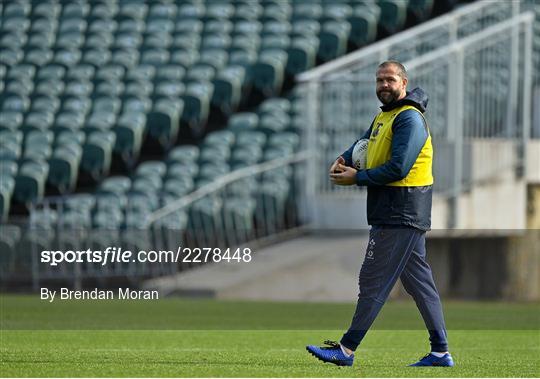 Ireland Rugby Squad Training