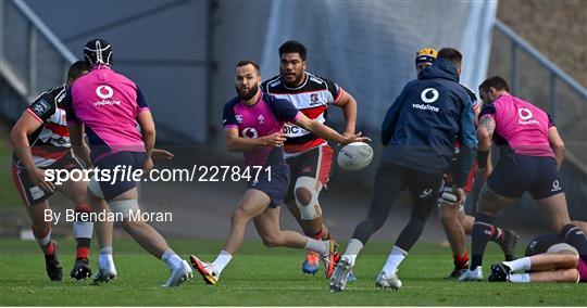 Ireland Rugby Squad Training