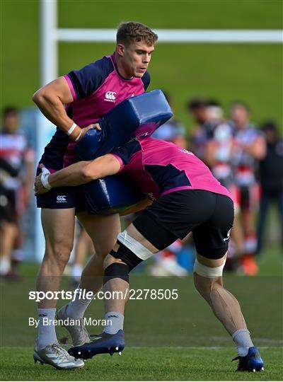 Ireland Rugby Squad Training