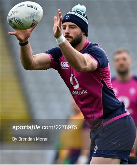 Ireland Rugby Captain's Run Ireland Rugby Captain's Run