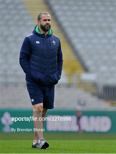 Ireland Rugby Captain's Run Ireland Rugby Captain's Run