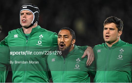 New Zealand v Ireland - Steinlager Series 2022 New Zealand v Ireland - Steinlager Series 2022
