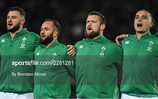 New Zealand v Ireland - Steinlager Series 2022 New Zealand v Ireland - Steinlager Series 2022