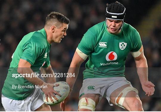 New Zealand v Ireland - Steinlager Series 2022 New Zealand v Ireland - Steinlager Series 2022