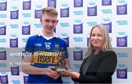 Electric Ireland Best & Fairest Award at Tipperary v Offaly - Electric Ireland GAA Hurling All-Ireland Minor Championship Final