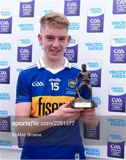 Electric Ireland Best & Fairest Award at Tipperary v Offaly - Electric Ireland GAA Hurling All-Ireland Minor Championship Final