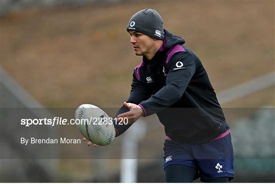 Ireland Rugby Squad Training and Media Conference