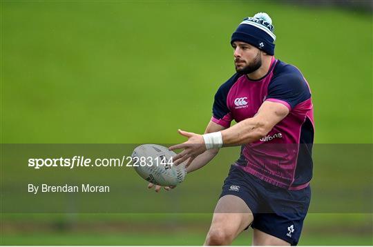 Ireland Rugby Squad Training and Media Conference