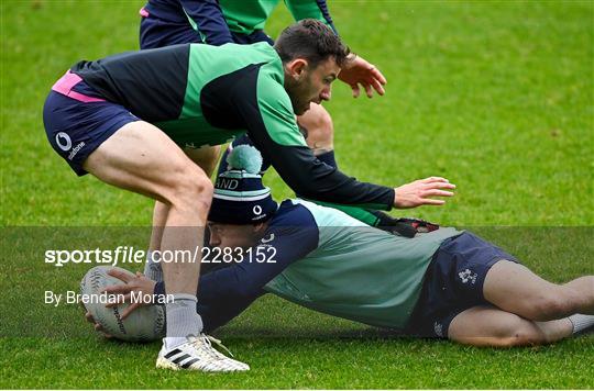 Ireland Rugby Squad Training and Media Conference Ireland Rugby Squad Training and Media Conference