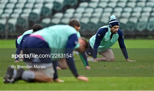 Ireland Rugby Squad Training and Media Conference