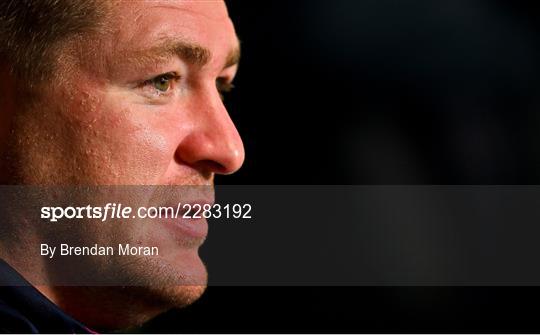 Ireland Rugby Squad Training and Media Conference