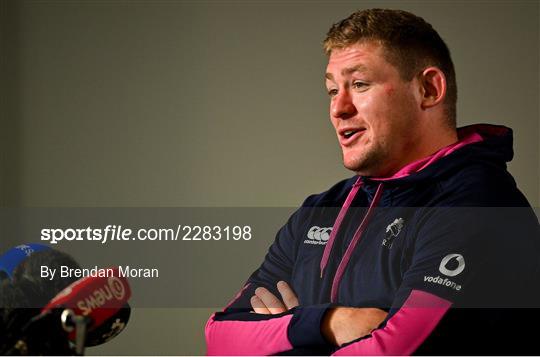 Ireland Rugby Squad Training and Media Conference