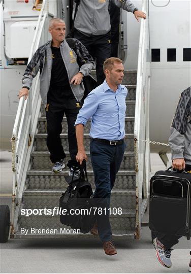 Liverpool Squad Arrive in Dublin Airport - Friday 9th August