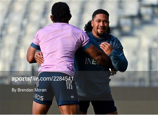 New Zealand Rugby Squad Training and Media Conference