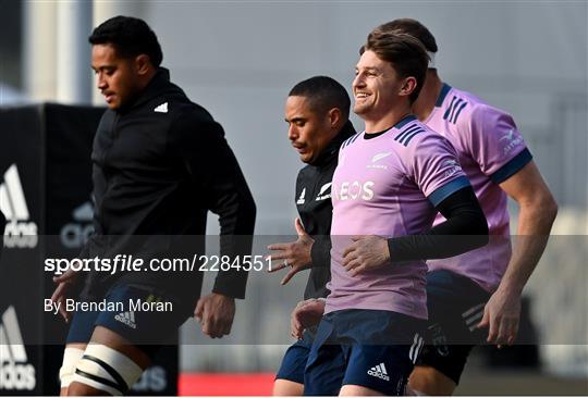 New Zealand Rugby Squad Training and Media Conference