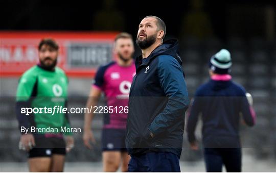 Ireland Rugby Captain's Run Ireland Rugby Captain's Run