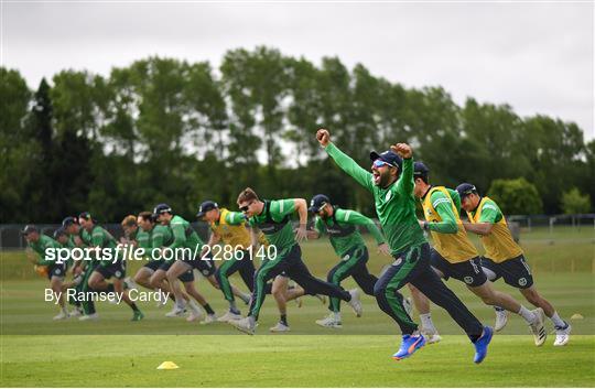 Ireland Men’s Cricket Training Session and Press Conference