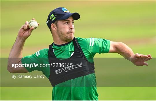 Ireland Men’s Cricket Training Session and Press Conference