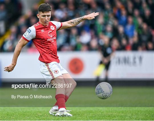 St Patrick's Athletic v Shamrock Rovers - SSE Airtricity League Premier Division St Patrick's Athletic v Shamrock Rovers - SSE Airtricity League Premier Division
