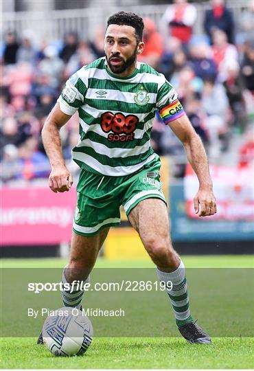 St Patrick's Athletic v Shamrock Rovers - SSE Airtricity League Premier Division St Patrick's Athletic v Shamrock Rovers - SSE Airtricity League Premier Division