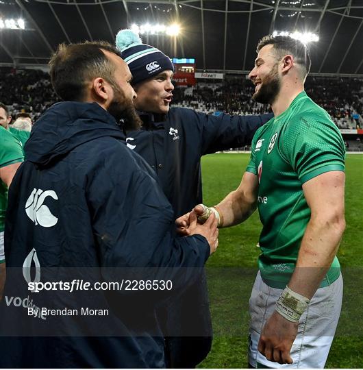 New Zealand v Ireland - Steinlager Series 2022 New Zealand v Ireland - Steinlager Series 2022
