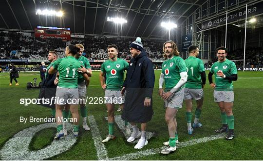 New Zealand v Ireland - Steinlager Series 2022