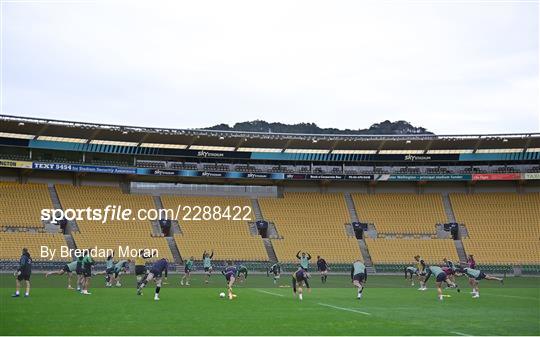 Ireland Rugby Squad Training and Media Conference