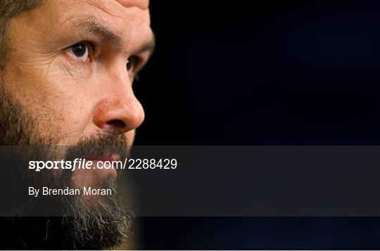 Ireland Rugby Squad Training and Media Conference