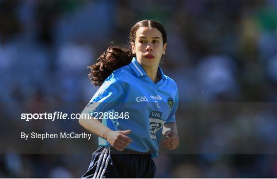 INTO Cumann na mBunscol GAA Respect Exhibition Go Games at Dublin v Kerry - GAA Football All-Ireland Senior Championship Semi-Final INTO Cumann na mBunscol GAA Respect Exhibition Go Games at Dublin v Kerry - GAA Football All-Ireland Senior Championship Semi-Final