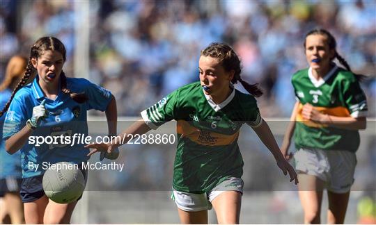 INTO Cumann na mBunscol GAA Respect Exhibition Go Games at Dublin v Kerry - GAA Football All-Ireland Senior Championship Semi-Final