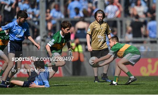 INTO Cumann na mBunscol GAA Respect Exhibition Go Games at Dublin v Kerry - GAA Football All-Ireland Senior Championship Semi-Final