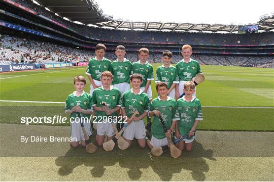 INTO Cumann na mBunscol GAA Respect Exhibition Go Games at Kilkenny v Limerick - GAA Hurling All-Ireland Senior Championship Final INTO Cumann na mBunscol GAA Respect Exhibition Go Games at Kilkenny v Limerick - GAA Hurling All-Ireland Senior Championship Final