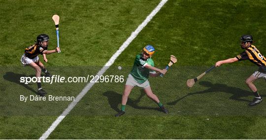 INTO Cumann na mBunscol GAA Respect Exhibition Go Games at Kilkenny v Limerick - GAA Hurling All-Ireland Senior Championship Final INTO Cumann na mBunscol GAA Respect Exhibition Go Games at Kilkenny v Limerick - GAA Hurling All-Ireland Senior Championship Final