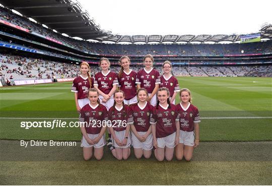 INTO Cumann na mBunscol GAA Respect Exhibition Go Games at GAA All-Ireland Senior Football Championship Final INTO Cumann na mBunscol GAA Respect Exhibition Go Games at GAA All-Ireland Senior Football Championship Final