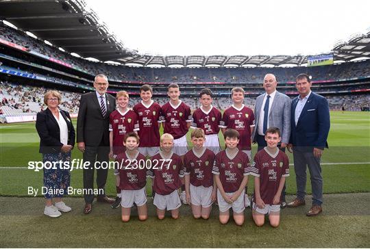 INTO Cumann na mBunscol GAA Respect Exhibition Go Games at GAA All-Ireland Senior Football Championship Final