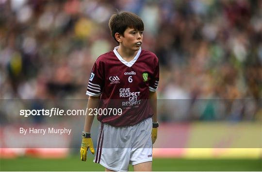 INTO Cumann na mBunscol GAA Respect Exhibition Go Games at GAA All-Ireland Senior Football Championship Final