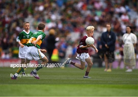 INTO Cumann na mBunscol GAA Respect Exhibition Go Games at GAA All-Ireland Senior Football Championship Final