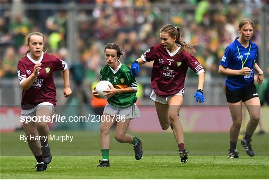 INTO Cumann na mBunscol GAA Respect Exhibition Go Games at GAA All-Ireland Senior Football Championship Final INTO Cumann na mBunscol GAA Respect Exhibition Go Games at GAA All-Ireland Senior Football Championship Final