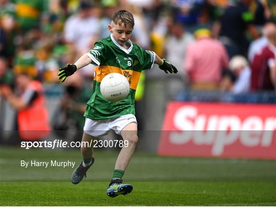 INTO Cumann na mBunscol GAA Respect Exhibition Go Games at GAA All-Ireland Senior Football Championship Final INTO Cumann na mBunscol GAA Respect Exhibition Go Games at GAA All-Ireland Senior Football Championship Final