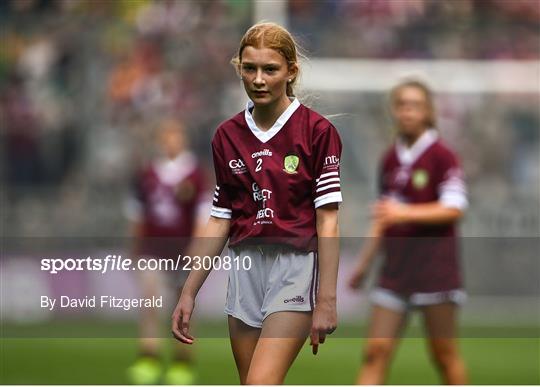 INTO Cumann na mBunscol GAA Respect Exhibition Go Games at GAA All-Ireland Senior Football Championship Final INTO Cumann na mBunscol GAA Respect Exhibition Go Games at GAA All-Ireland Senior Football Championship Final