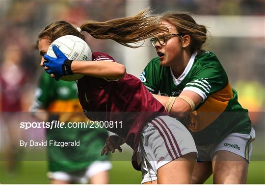 INTO Cumann na mBunscol GAA Respect Exhibition Go Games at GAA All-Ireland Senior Football Championship Final INTO Cumann na mBunscol GAA Respect Exhibition Go Games at GAA All-Ireland Senior Football Championship Final