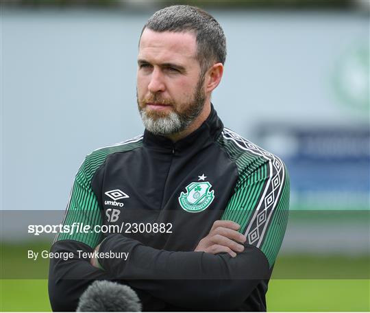 Shamrock Rovers Press Conference & Training Session