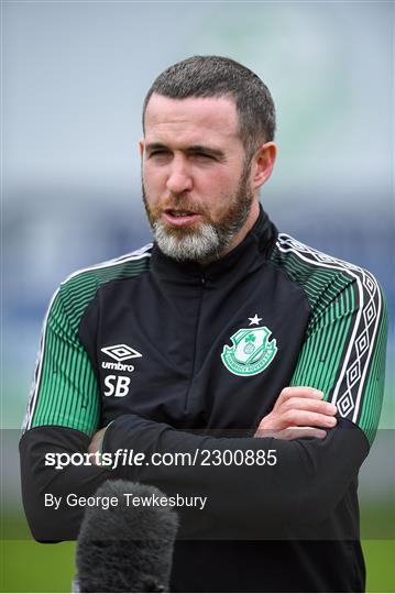 Shamrock Rovers Press Conference & Training Session Shamrock Rovers Press Conference & Training Session