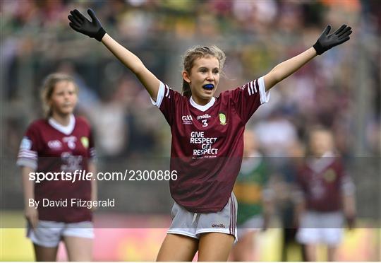 INTO Cumann na mBunscol GAA Respect Exhibition Go Games at GAA All-Ireland Senior Football Championship Final