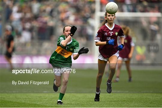INTO Cumann na mBunscol GAA Respect Exhibition Go Games at GAA All-Ireland Senior Football Championship Final INTO Cumann na mBunscol GAA Respect Exhibition Go Games at GAA All-Ireland Senior Football Championship Final
