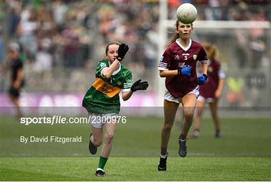 INTO Cumann na mBunscol GAA Respect Exhibition Go Games at GAA All-Ireland Senior Football Championship Final