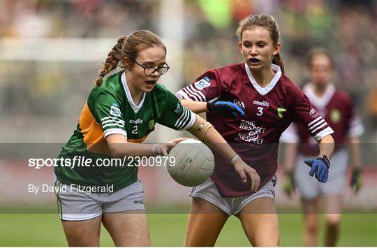 INTO Cumann na mBunscol GAA Respect Exhibition Go Games at GAA All-Ireland Senior Football Championship Final INTO Cumann na mBunscol GAA Respect Exhibition Go Games at GAA All-Ireland Senior Football Championship Final