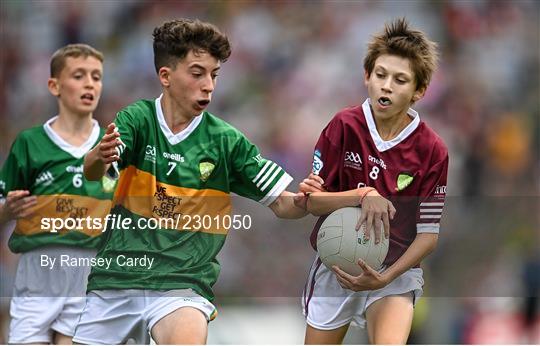 INTO Cumann na mBunscol GAA Respect Exhibition Go Games at GAA All-Ireland Senior Football Championship Final