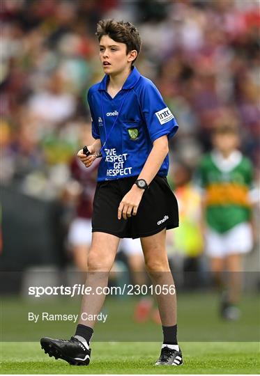 INTO Cumann na mBunscol GAA Respect Exhibition Go Games at GAA All-Ireland Senior Football Championship Final