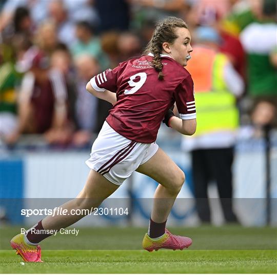 INTO Cumann na mBunscol GAA Respect Exhibition Go Games at GAA All-Ireland Senior Football Championship Final INTO Cumann na mBunscol GAA Respect Exhibition Go Games at GAA All-Ireland Senior Football Championship Final